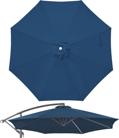SUNGUARD UMBRELLAS 10 ft Replacement Canopy, 8-Rib 300D Polyester Cover for Patio Umbrellas
