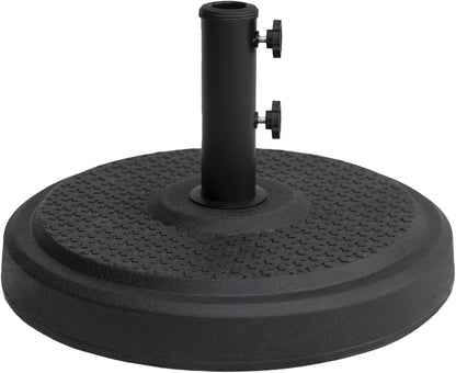 SUNGUARD UMBRELLAS Heavy Duty Round Patio Umbrella Base, Cement-Filled Stand for 1.3–1.9 in Poles