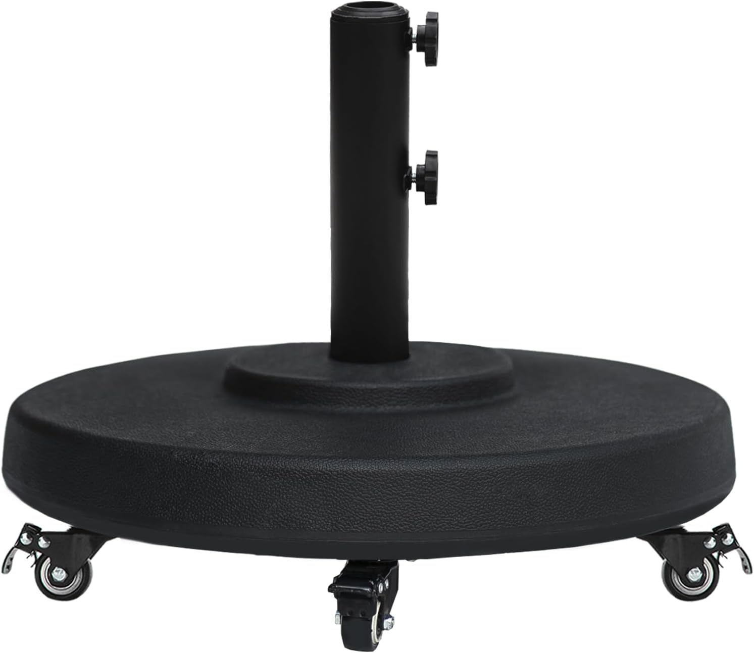 SUNGUARD UMBRELLAS Heavy Duty Round Patio Umbrella Base, Cement-Filled Stand for 1.3–1.9 in Poles