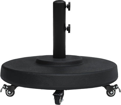 SUNGUARD UMBRELLAS Heavy Duty Round Patio Umbrella Base, Cement-Filled Stand for 1.3–1.9 in Poles