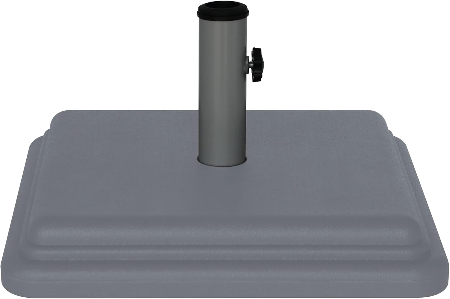 SUNGUARD UMBRELLAS 40 lb Patio Table Umbrella Base, Weighted Polymer Stand for Outdoor Dining Areas