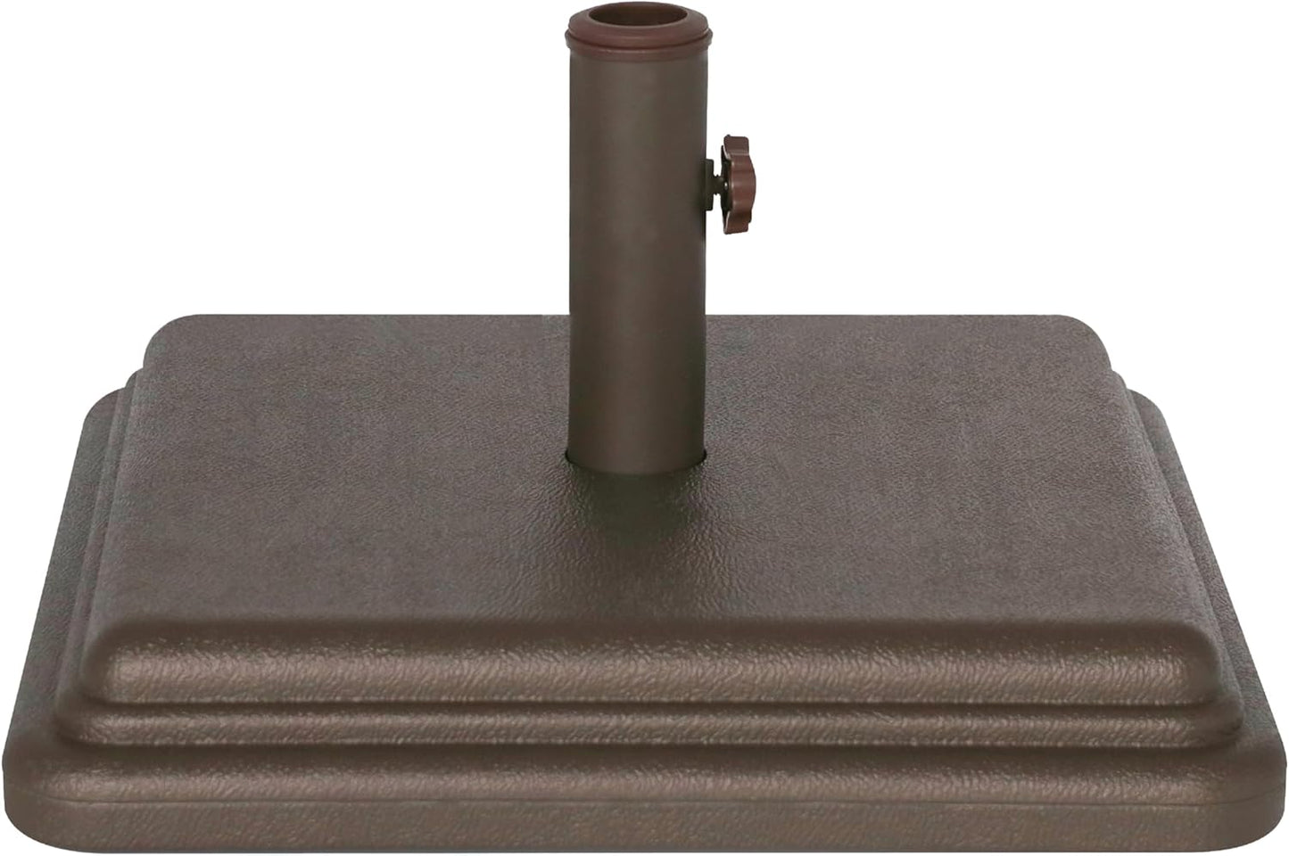 SUNGUARD UMBRELLAS 40 lb Patio Table Umbrella Base, Weighted Polymer Stand for Outdoor Dining Areas