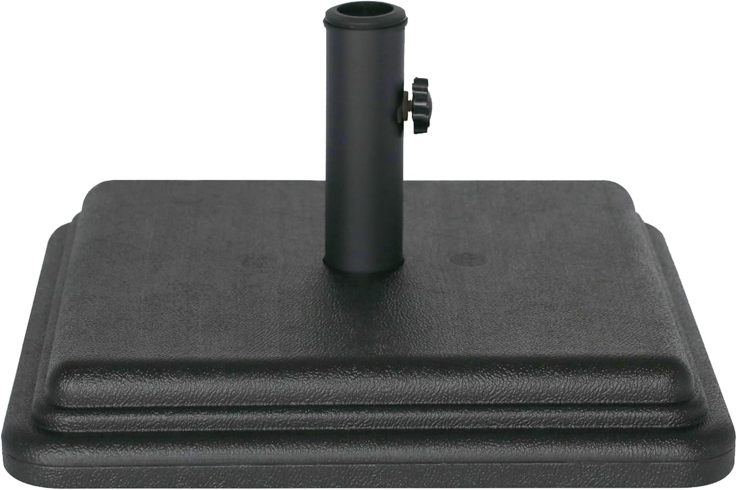SUNGUARD UMBRELLAS 40 lb Patio Table Umbrella Base, Weighted Polymer Stand for Outdoor Dining Areas