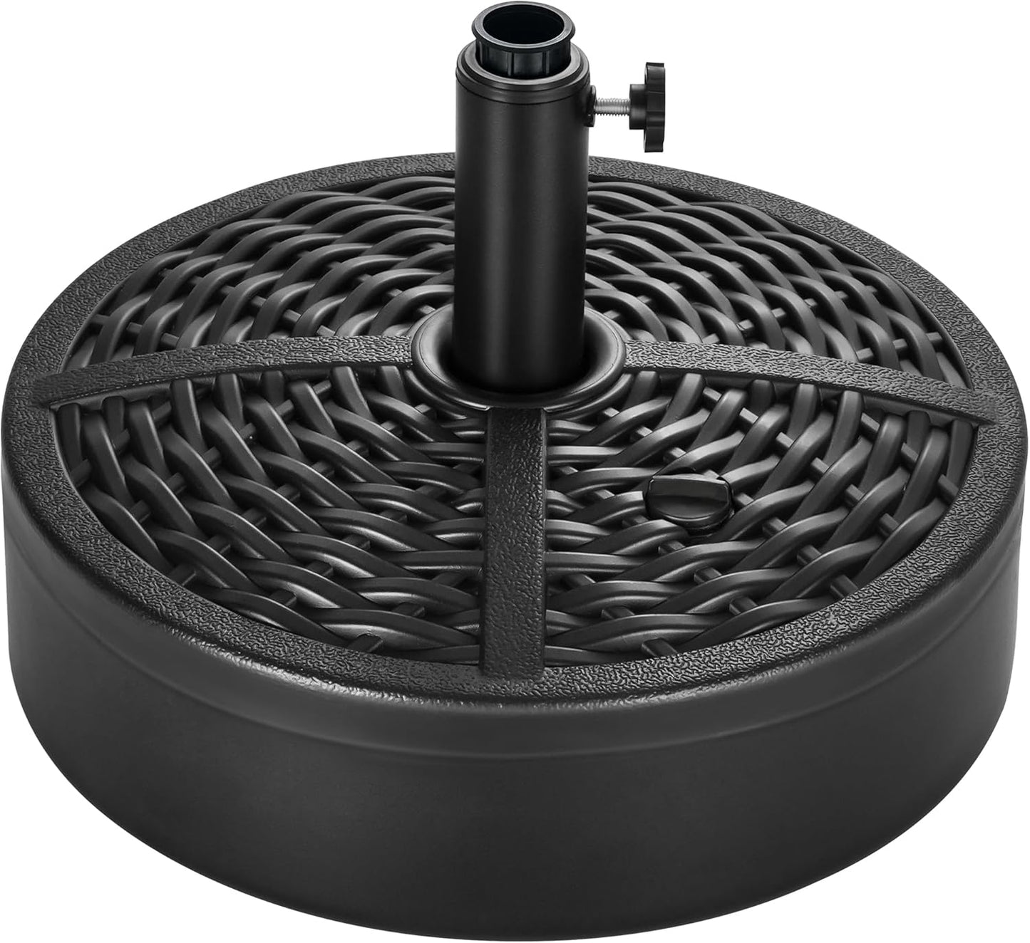 SUNGUARD UMBRELLAS Round Fillable Patio Umbrella Base, Water or Sand Stand for 6–10 ft Umbrellas