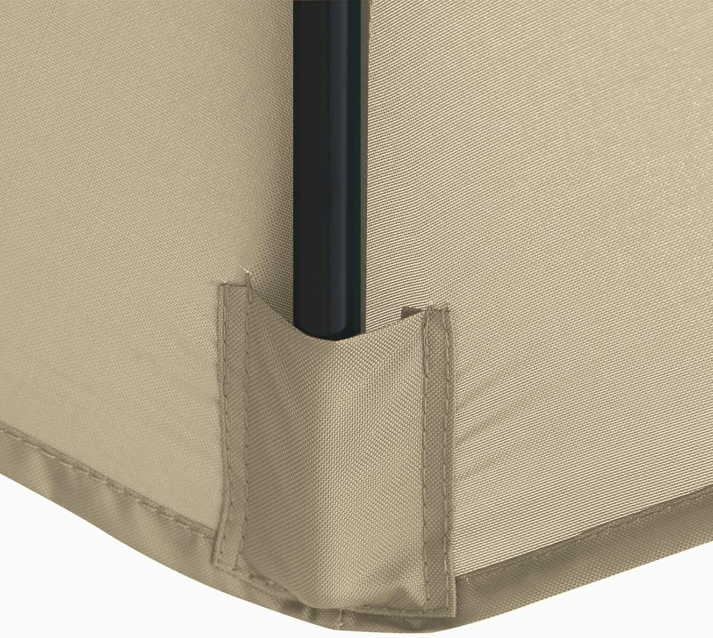 SUNGUARD UMBRELLAS 10 ft Replacement Canopy, 8-Rib 300D Polyester Cover for Patio Umbrellas